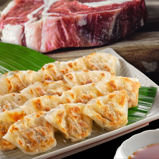 芦屋 伊東屋謹製 神戸牛一口餃子「壱心」1箱・黒豚一口餃子「壱心」1箱セット 【ギフト商品】