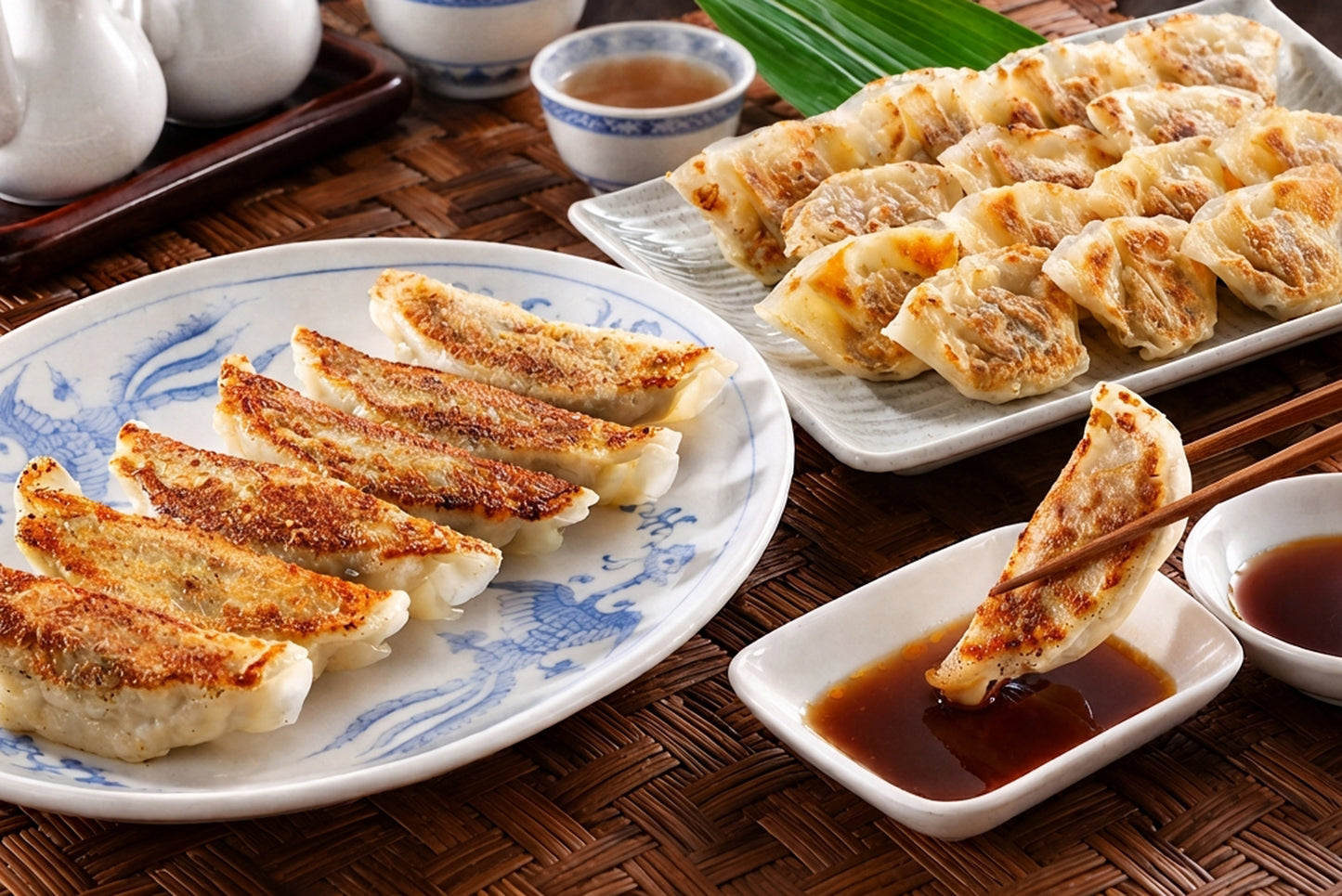 【お試しセット】黒豚餃子と黒豚一口餃子セット（ご自宅用）